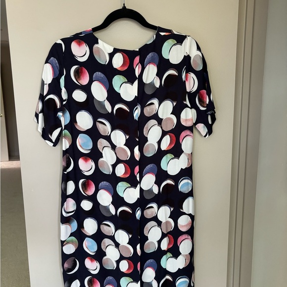 COS Colourful Short Sleeve Shift Dress, Size 4 - Picture 4 of 6